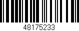 Código de barras (EAN, GTIN, SKU, ISBN): '48175233'