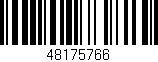 Código de barras (EAN, GTIN, SKU, ISBN): '48175766'