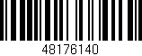 Código de barras (EAN, GTIN, SKU, ISBN): '48176140'