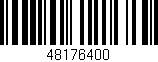 Código de barras (EAN, GTIN, SKU, ISBN): '48176400'
