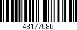 Código de barras (EAN, GTIN, SKU, ISBN): '48177686'