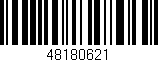 Código de barras (EAN, GTIN, SKU, ISBN): '48180621'