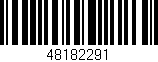 Código de barras (EAN, GTIN, SKU, ISBN): '48182291'