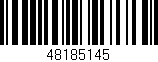 Código de barras (EAN, GTIN, SKU, ISBN): '48185145'