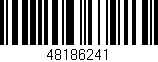 Código de barras (EAN, GTIN, SKU, ISBN): '48186241'