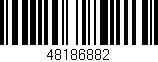 Código de barras (EAN, GTIN, SKU, ISBN): '48186882'