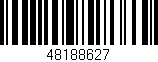 Código de barras (EAN, GTIN, SKU, ISBN): '48188627'