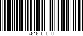Código de barras (EAN, GTIN, SKU, ISBN): '4818_0_0_U'