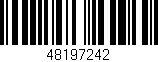 Código de barras (EAN, GTIN, SKU, ISBN): '48197242'