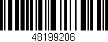 Código de barras (EAN, GTIN, SKU, ISBN): '48199206'