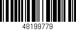 Código de barras (EAN, GTIN, SKU, ISBN): '48199779'
