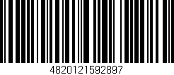 Código de barras (EAN, GTIN, SKU, ISBN): '4820121592897'