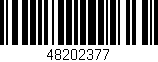 Código de barras (EAN, GTIN, SKU, ISBN): '48202377'