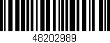 Código de barras (EAN, GTIN, SKU, ISBN): '48202989'