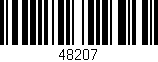 Código de barras (EAN, GTIN, SKU, ISBN): '48207'