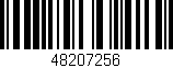Código de barras (EAN, GTIN, SKU, ISBN): '48207256'