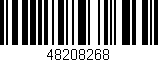 Código de barras (EAN, GTIN, SKU, ISBN): '48208268'