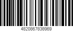 Código de barras (EAN, GTIN, SKU, ISBN): '4820867838969'
