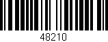 Código de barras (EAN, GTIN, SKU, ISBN): '48210'