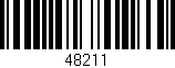Código de barras (EAN, GTIN, SKU, ISBN): '48211'