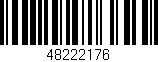Código de barras (EAN, GTIN, SKU, ISBN): '48222176'