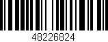 Código de barras (EAN, GTIN, SKU, ISBN): '48226824'