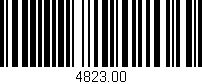 Código de barras (EAN, GTIN, SKU, ISBN): '4823.00'