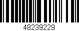 Código de barras (EAN, GTIN, SKU, ISBN): '48239229'