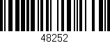 Código de barras (EAN, GTIN, SKU, ISBN): '48252'