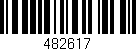Código de barras (EAN, GTIN, SKU, ISBN): '482617'