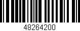 Código de barras (EAN, GTIN, SKU, ISBN): '48264200'
