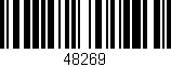 Código de barras (EAN, GTIN, SKU, ISBN): '48269'