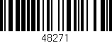 Código de barras (EAN, GTIN, SKU, ISBN): '48271'