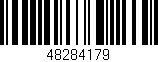 Código de barras (EAN, GTIN, SKU, ISBN): '48284179'