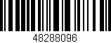 Código de barras (EAN, GTIN, SKU, ISBN): '48288096'