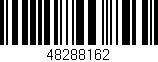 Código de barras (EAN, GTIN, SKU, ISBN): '48288162'