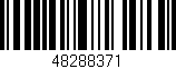 Código de barras (EAN, GTIN, SKU, ISBN): '48288371'