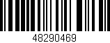 Código de barras (EAN, GTIN, SKU, ISBN): '48290469'