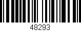Código de barras (EAN, GTIN, SKU, ISBN): '48293'