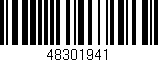 Código de barras (EAN, GTIN, SKU, ISBN): '48301941'