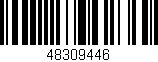 Código de barras (EAN, GTIN, SKU, ISBN): '48309446'