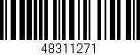Código de barras (EAN, GTIN, SKU, ISBN): '48311271'