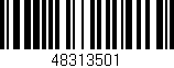 Código de barras (EAN, GTIN, SKU, ISBN): '48313501'