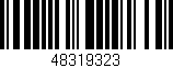 Código de barras (EAN, GTIN, SKU, ISBN): '48319323'