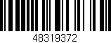 Código de barras (EAN, GTIN, SKU, ISBN): '48319372'