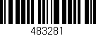 Código de barras (EAN, GTIN, SKU, ISBN): '483281'