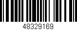 Código de barras (EAN, GTIN, SKU, ISBN): '48329169'