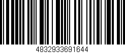 Código de barras (EAN, GTIN, SKU, ISBN): '4832933691644'