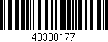 Código de barras (EAN, GTIN, SKU, ISBN): '48330177'