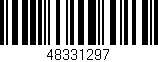 Código de barras (EAN, GTIN, SKU, ISBN): '48331297'